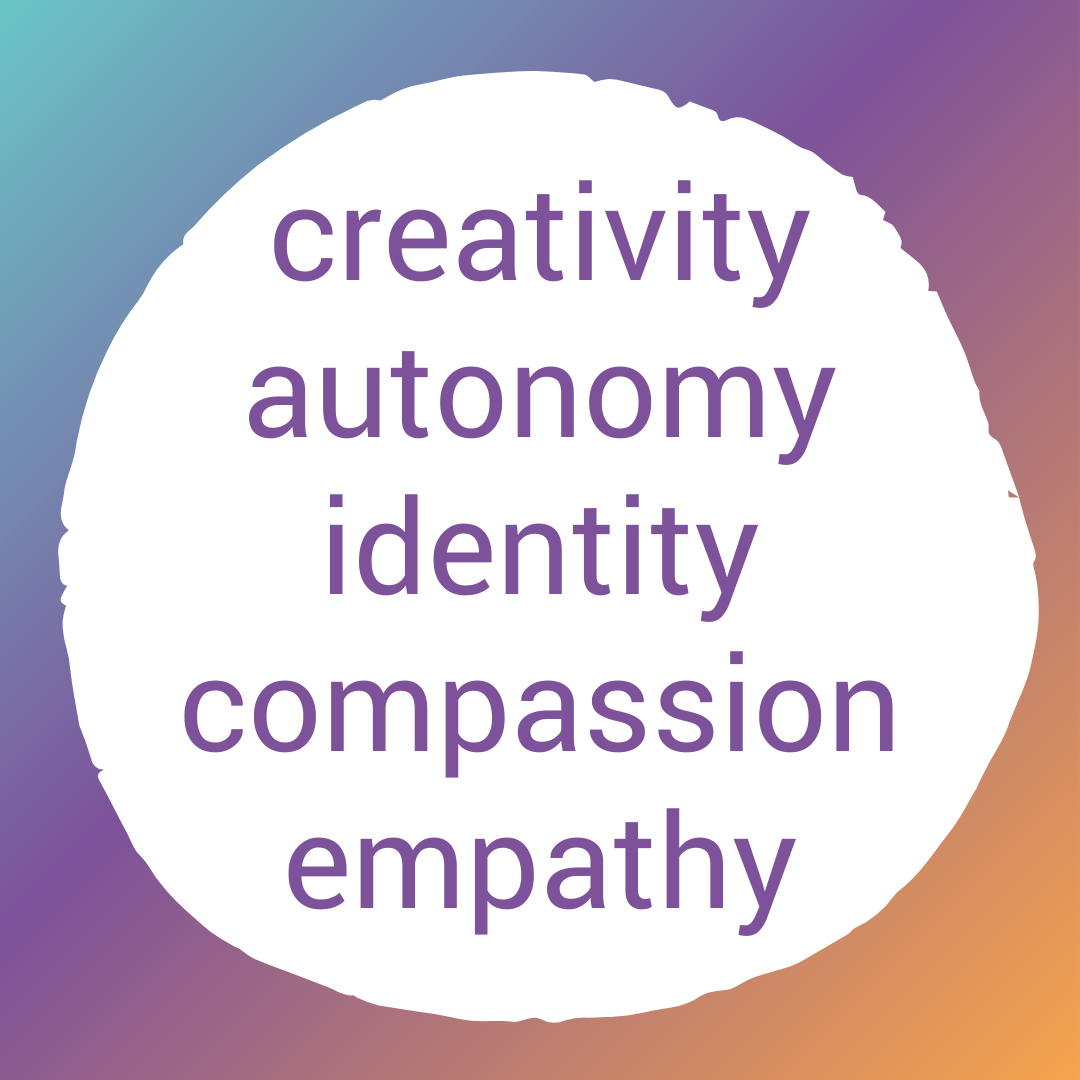 P.S. Arts creativity autonomy identity