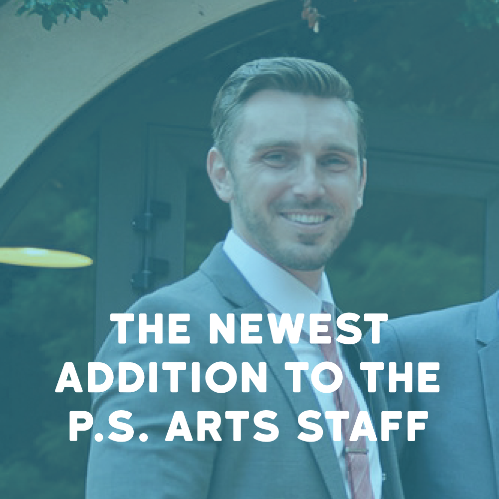 P.S. Arts newest staff member, Guillaume Wateau.