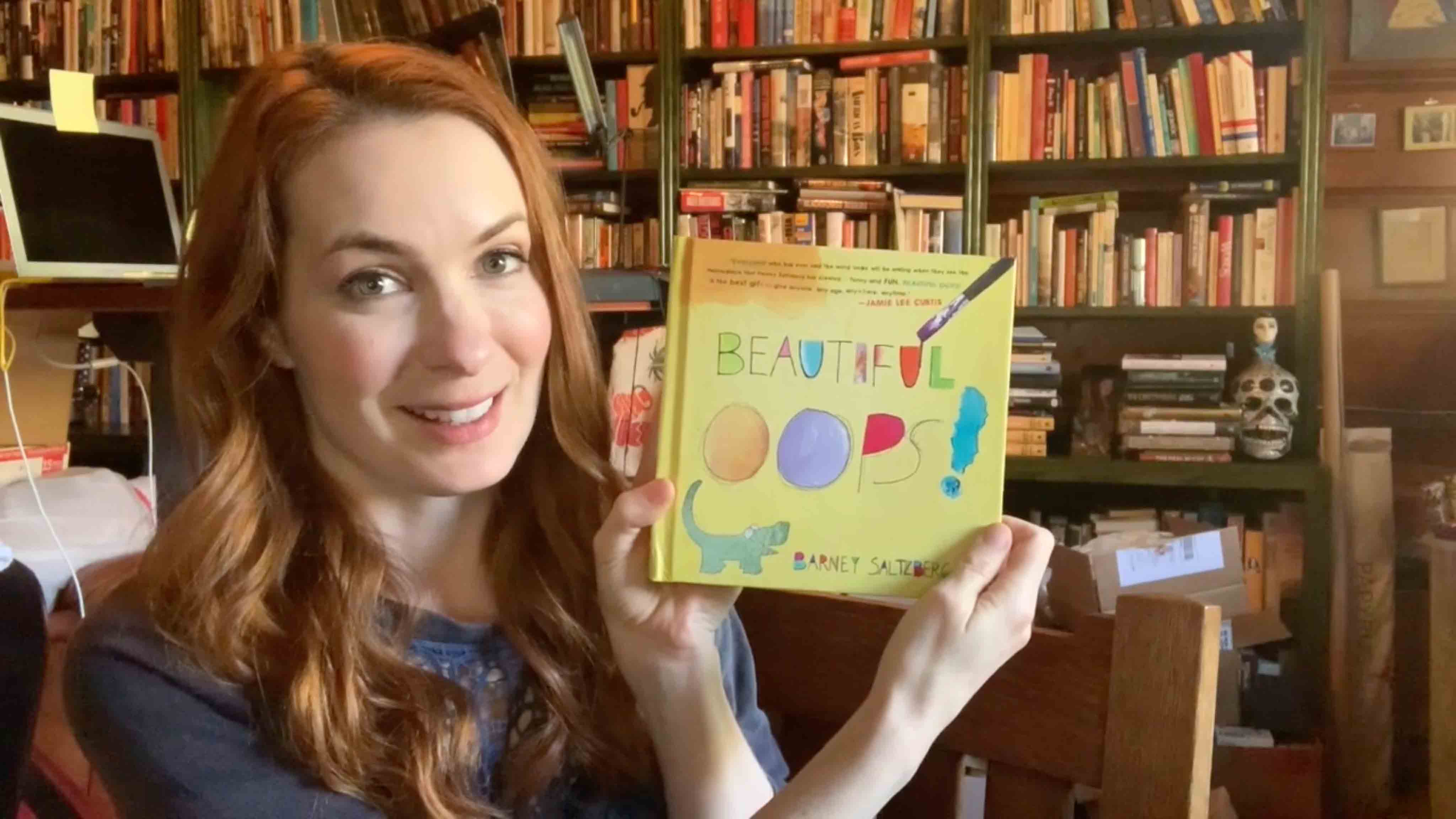 P.S. Arts Felicia Day reading Beautiful Oops