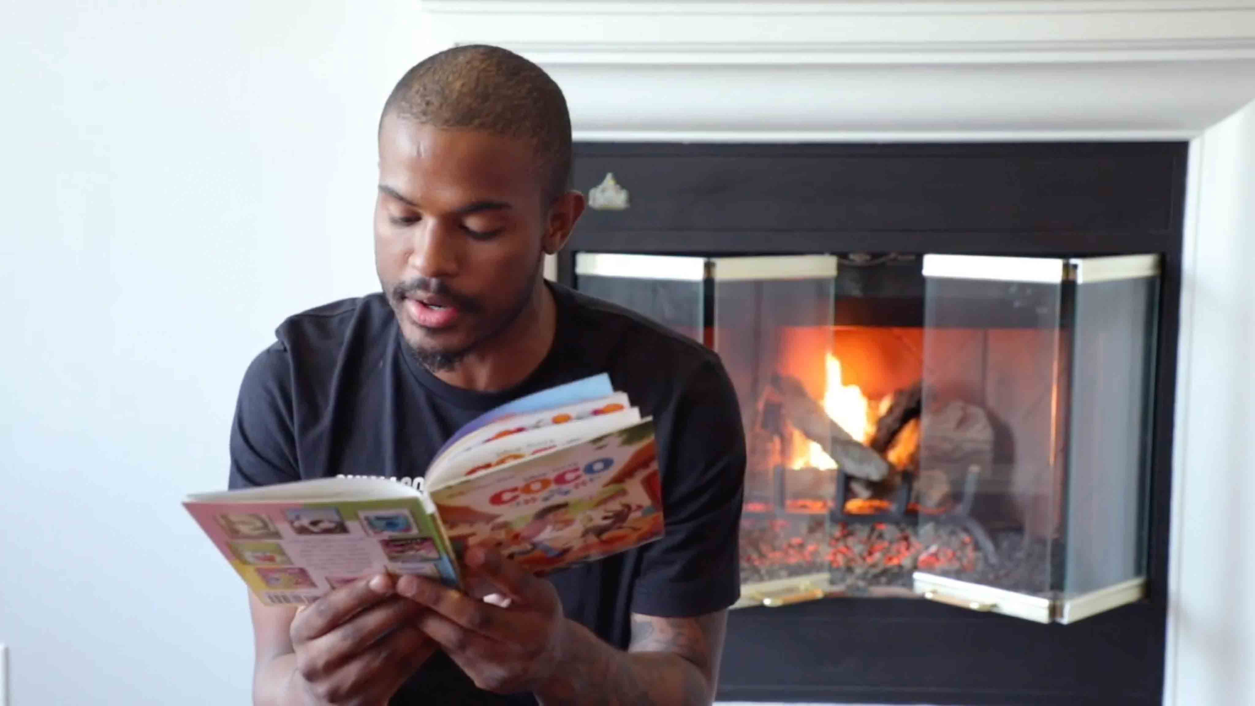 P.S. Arts Trevor Jackson reading Coco