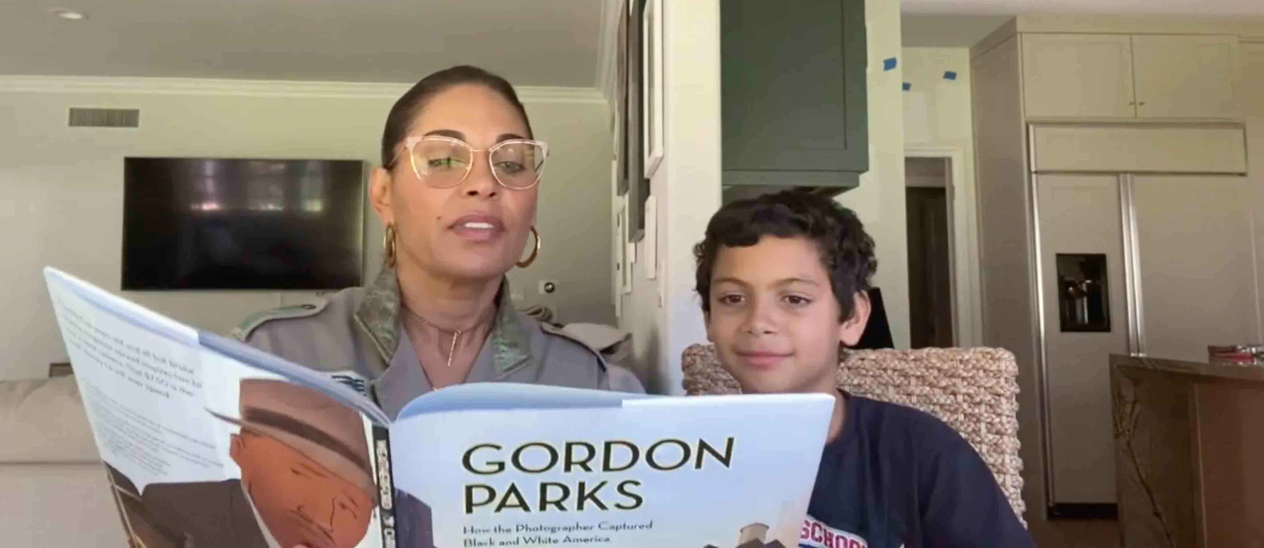 P.S. Arts Salli Richardson reading the gordon parks