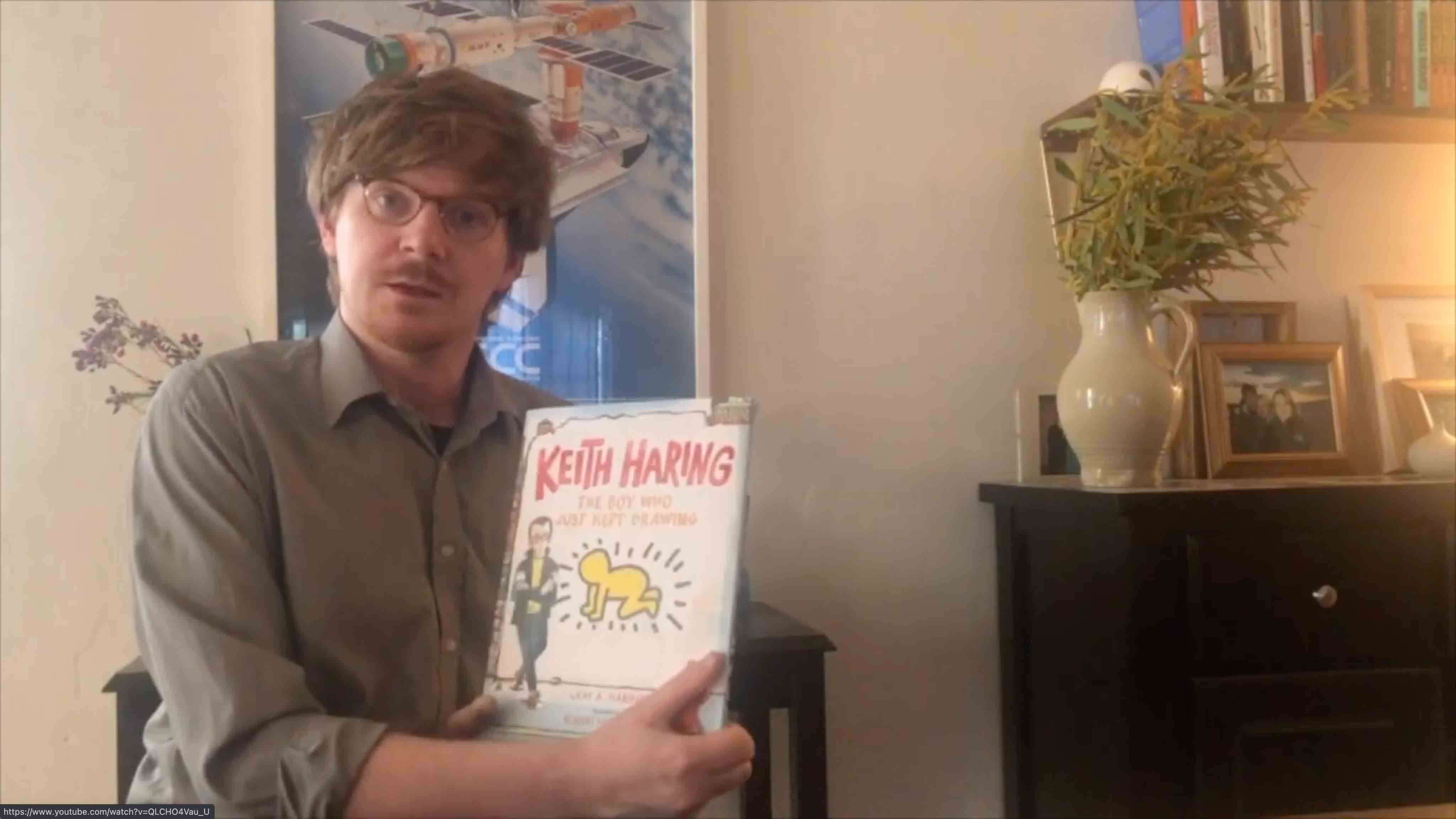 P.S. Arts Ben Esler reads Keith Haring