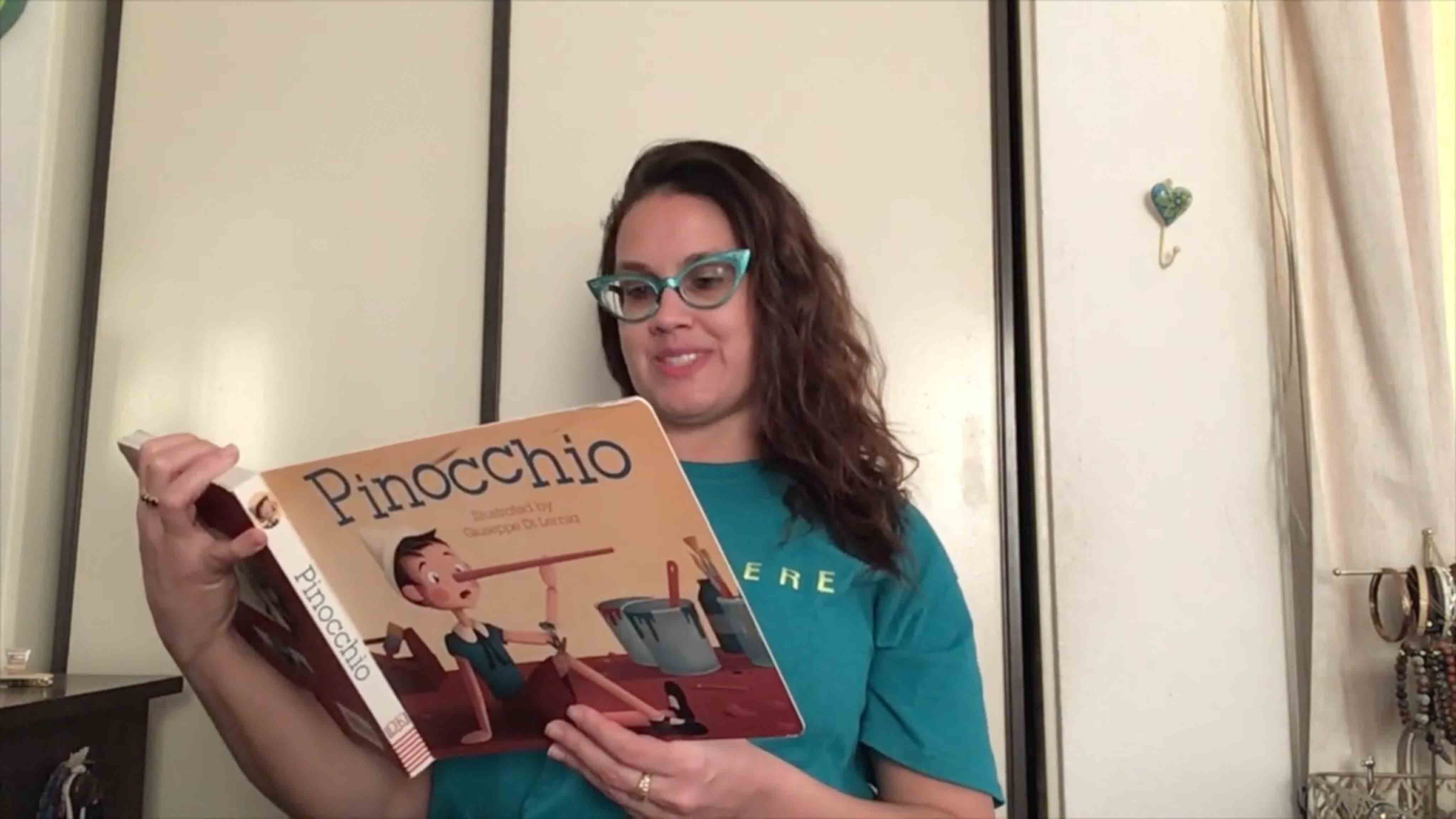 P.S. Arts Santina Muha reads Pinocchio