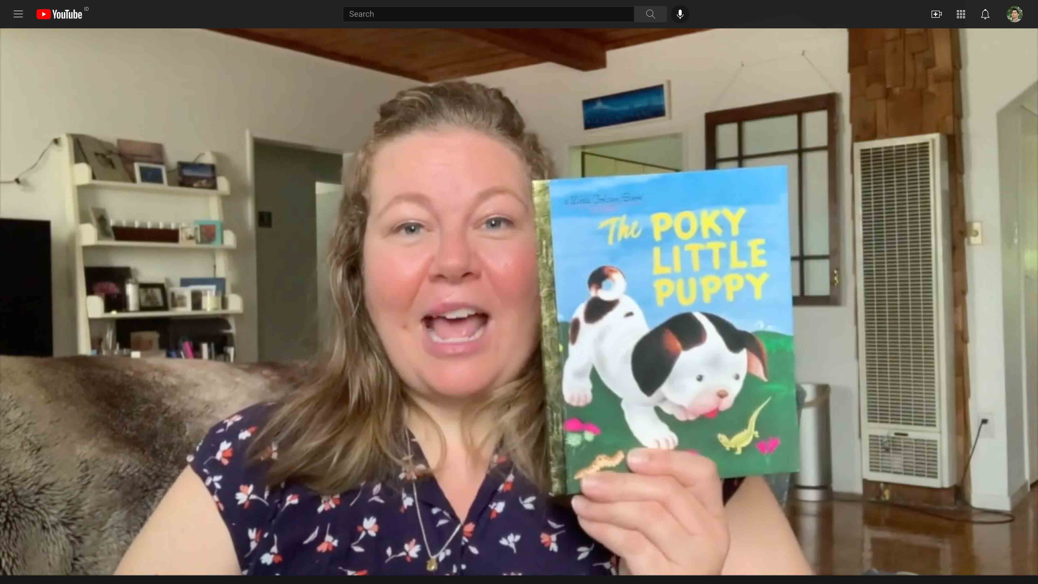P.S. Arts Lisa Linke reads The Poky Little Puppy