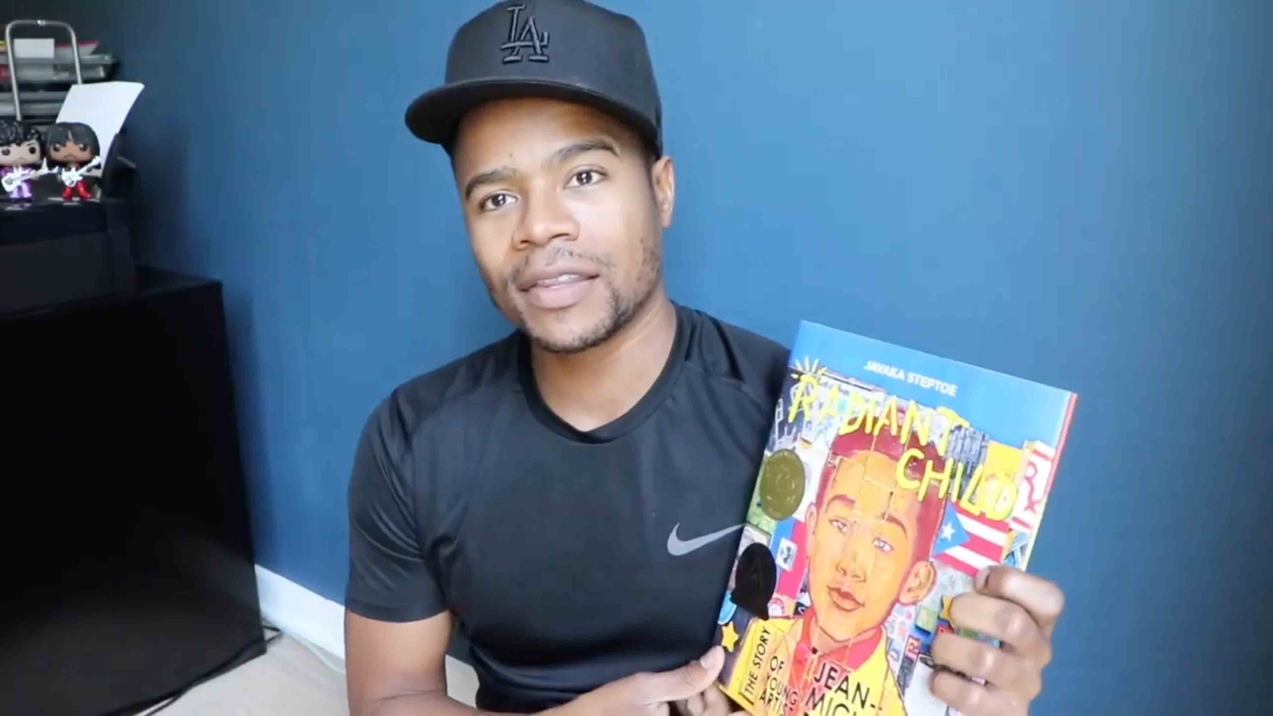 P.S. Arts Marque Richardson reads Radiant Child