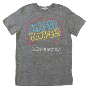 express yourself 2016 bubble shirt front