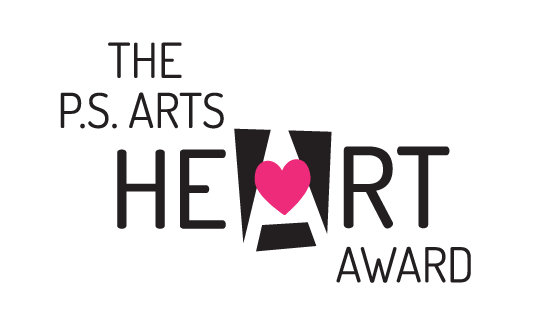 P.S. Arts heART award logo