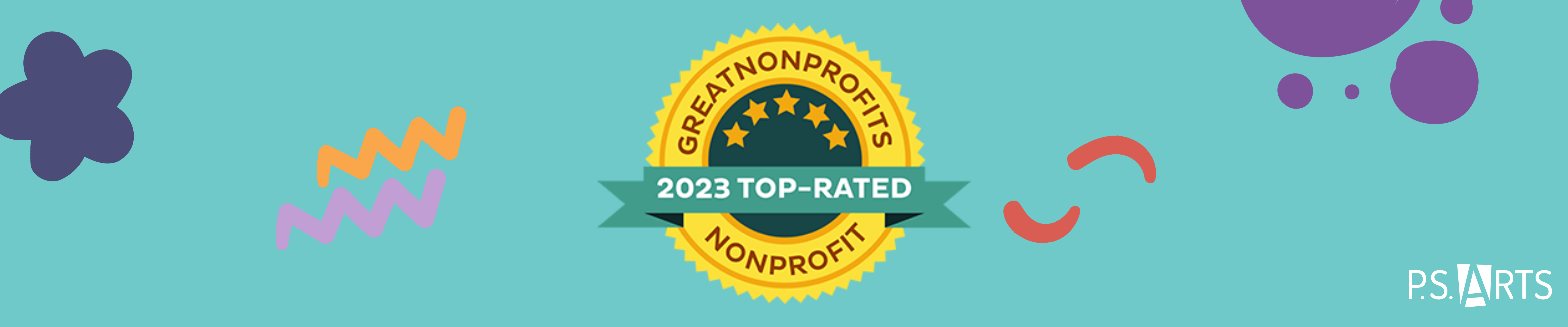 P.S. ARTS Top Rated on Great Nonprofits!